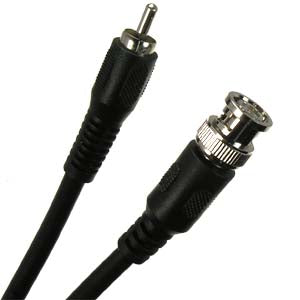 RG59 RCA-M to BNC-M Cable RG59 RCA-M to BNC-M Cable